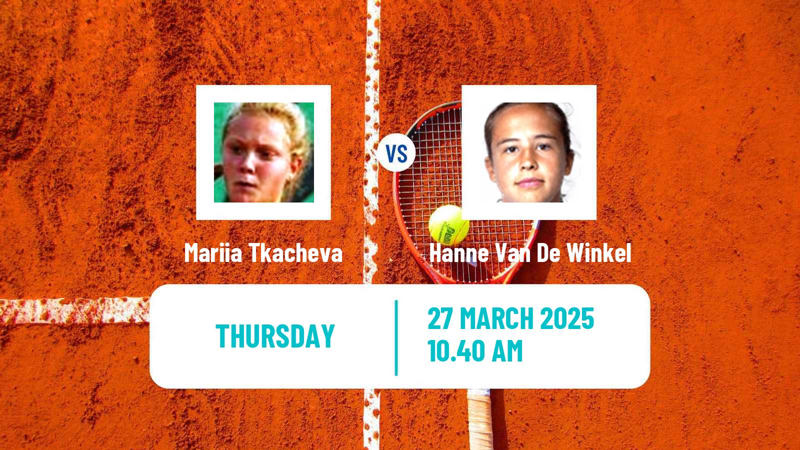 Tennis ITF W50 Santo Domingo 2 Women Mariia Tkacheva - Hanne Van De Winkel