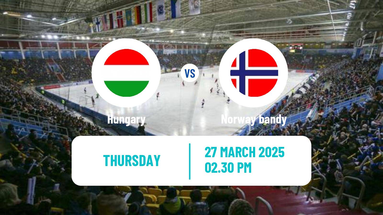 Bandy Bandy World Championship Hungary - Norway