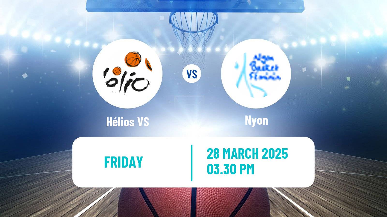 Basketball Swiss SB League Basketball Women Hélios VS - Nyon