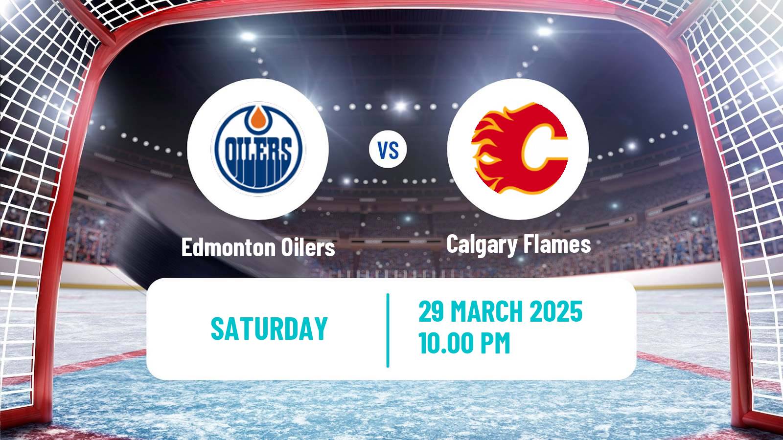 Hockey NHL Edmonton Oilers - Calgary Flames