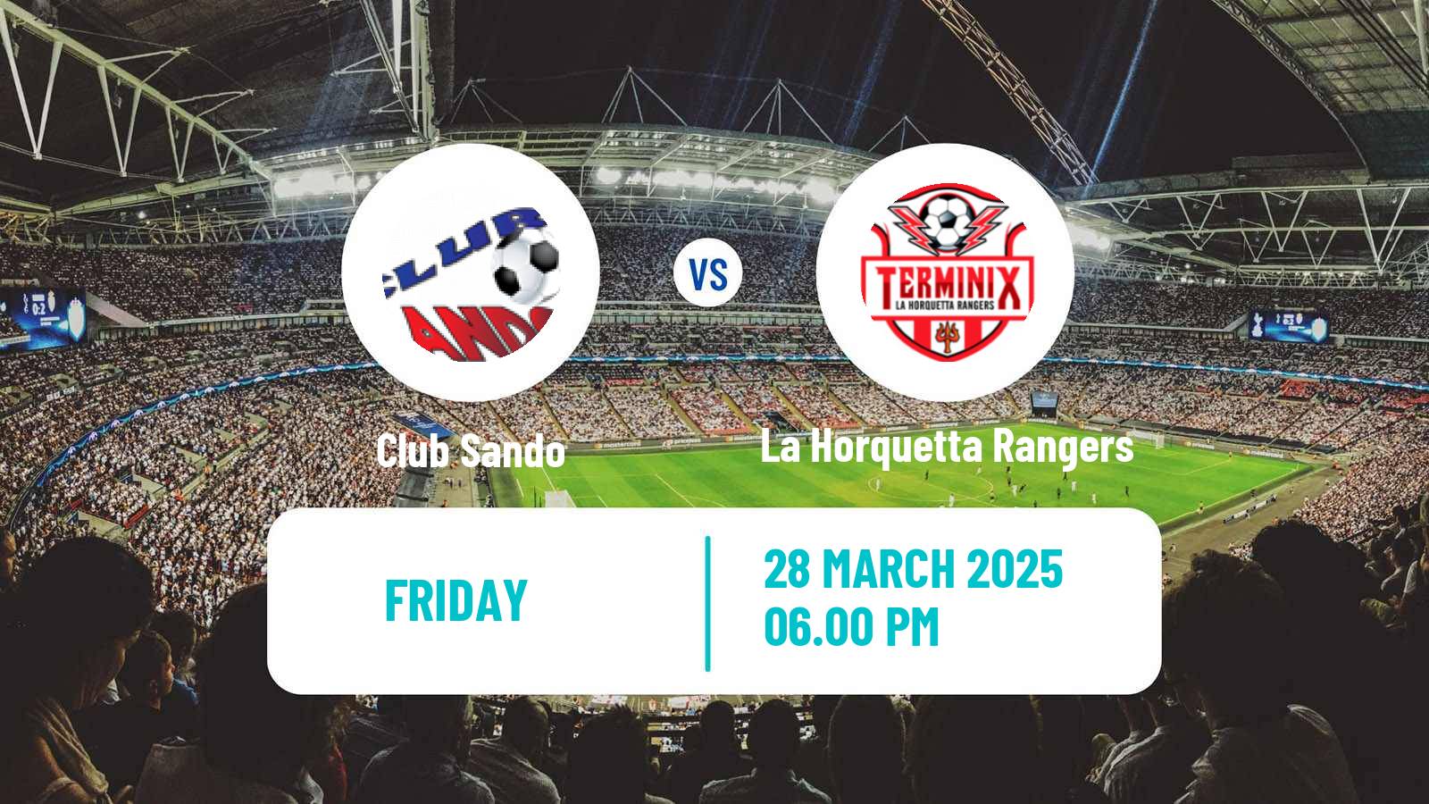 Soccer Trinidad and Tobago Premier League Club Sando - La Horquetta Rangers