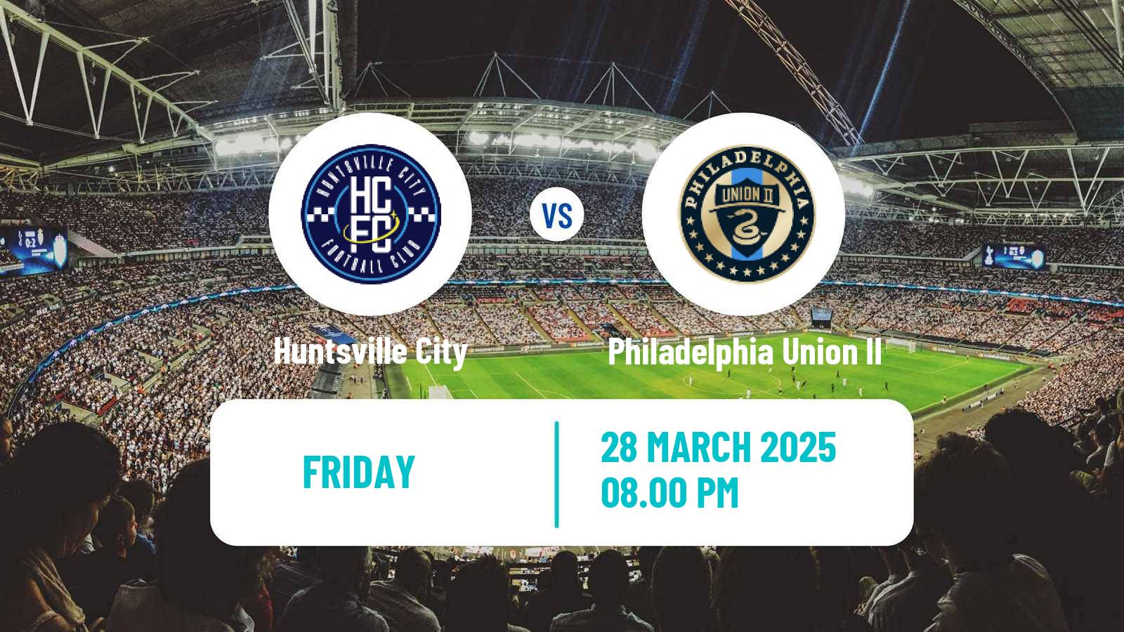 Soccer MLS Next Pro Huntsville City - Philadelphia Union II