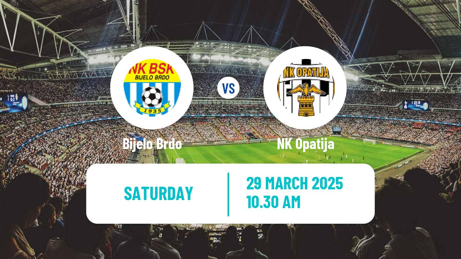 Soccer Croatian Prva NL Bijelo Brdo - Opatija