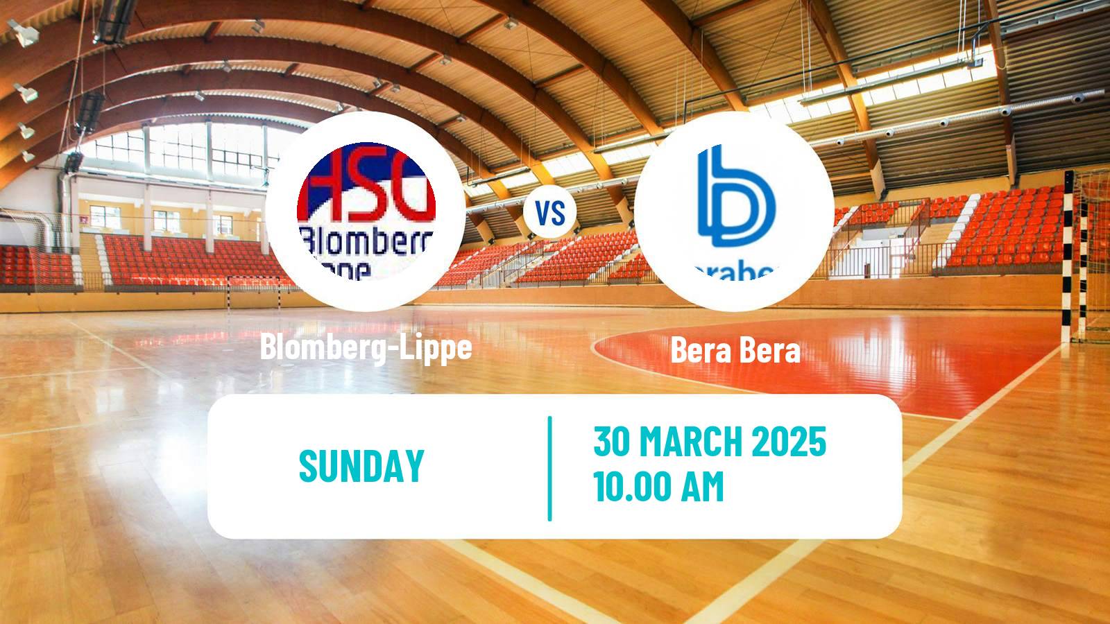 Handball EHF European League Women Blomberg-Lippe - Bera Bera