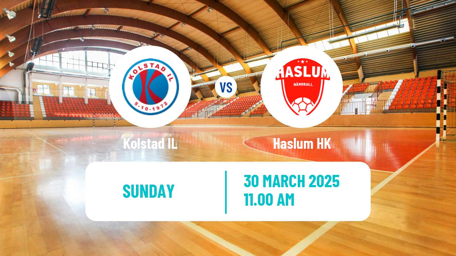Handball Norwegian Eliteserien Handball Kolstad - Haslum HK