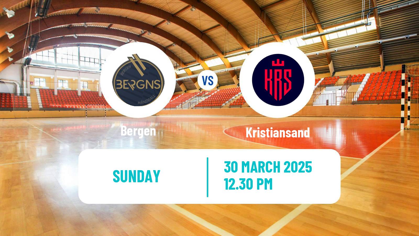 Handball Norwegian Eliteserien Handball Bergen - Kristiansand