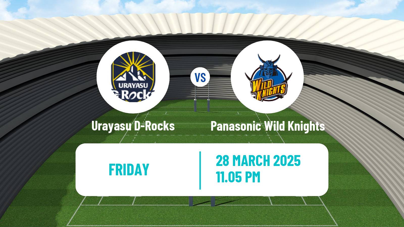 Rugby union Japan League One Rugby Union Urayasu D-Rocks - Panasonic Wild Knights