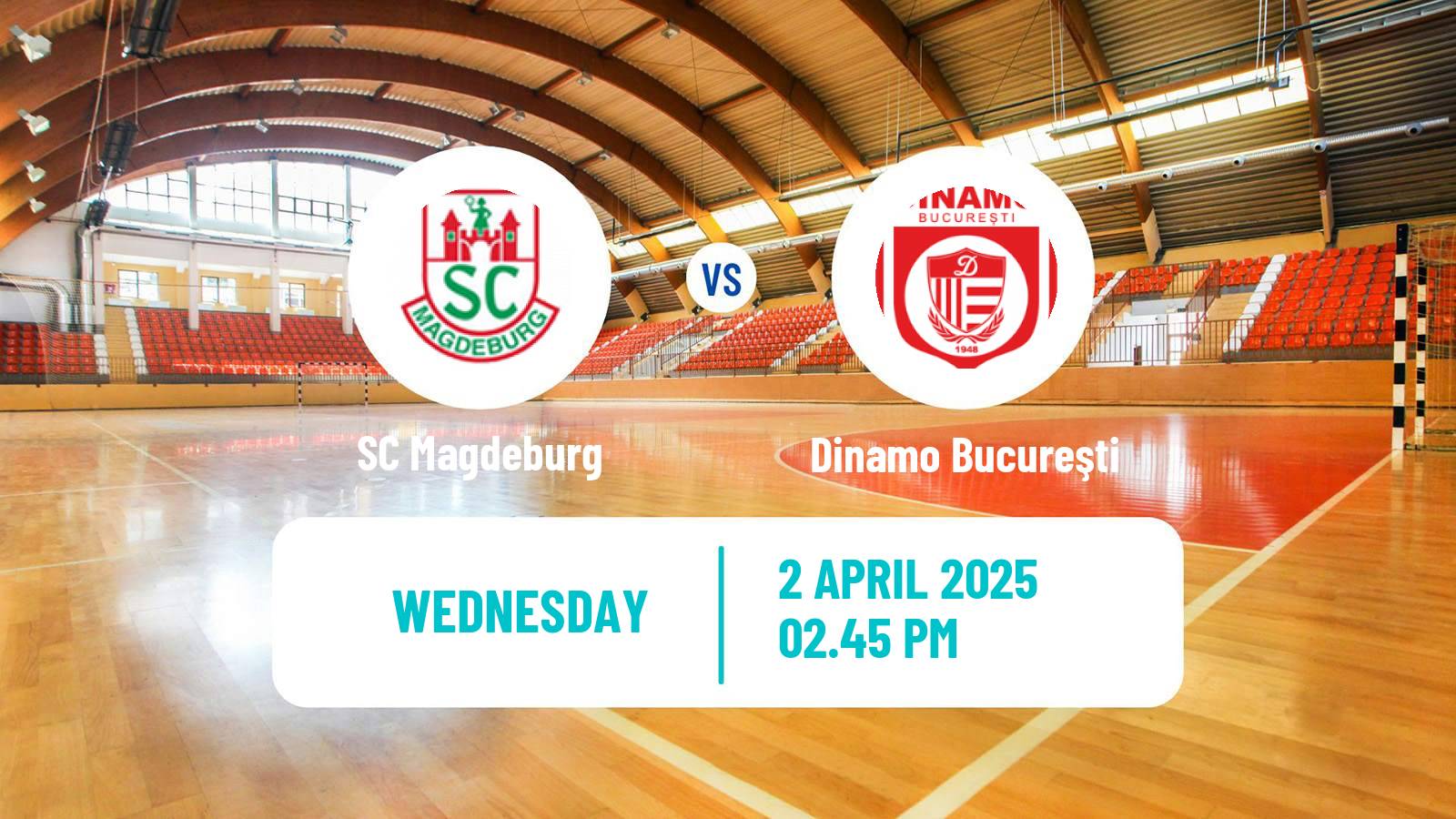 Handball EHF Champions League Magdeburg - Dinamo Bucureşti