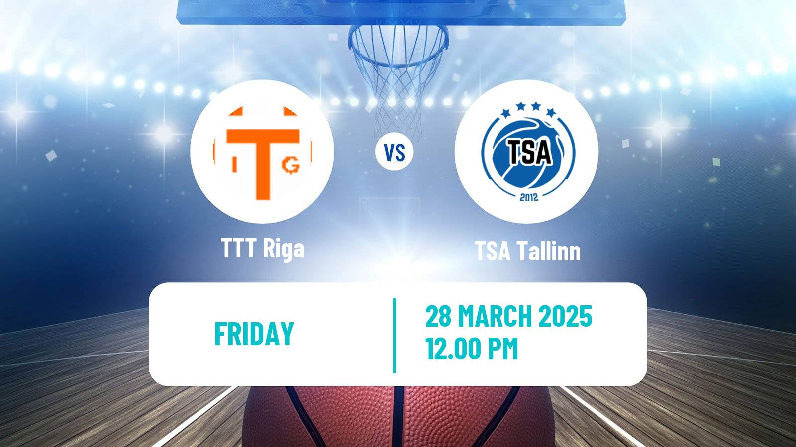 Basketball WBBL TTT Riga - TSA Tallinn