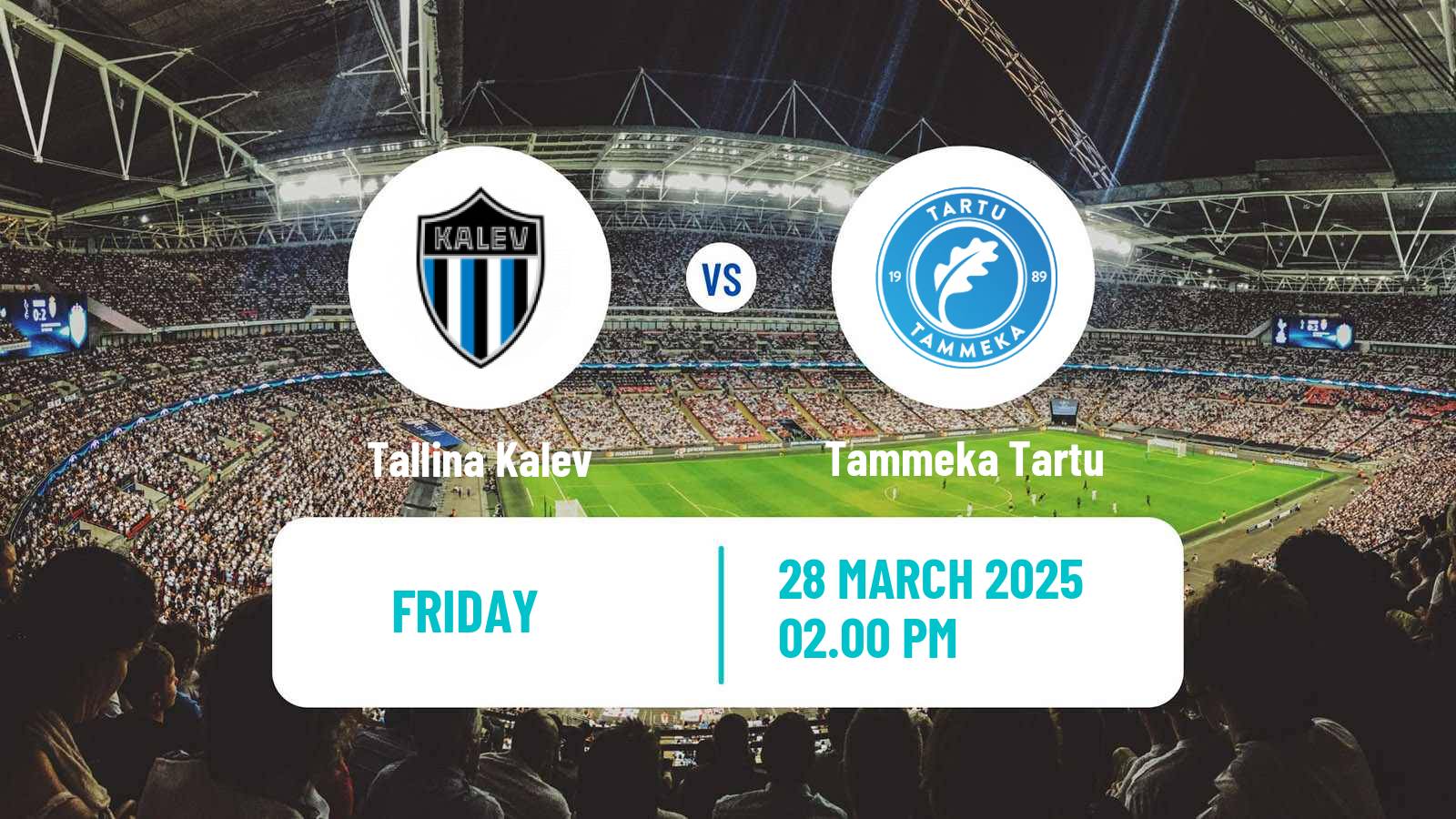 Soccer Estonian Meistriliiga Women Tallina Kalev - Tammeka Tartu