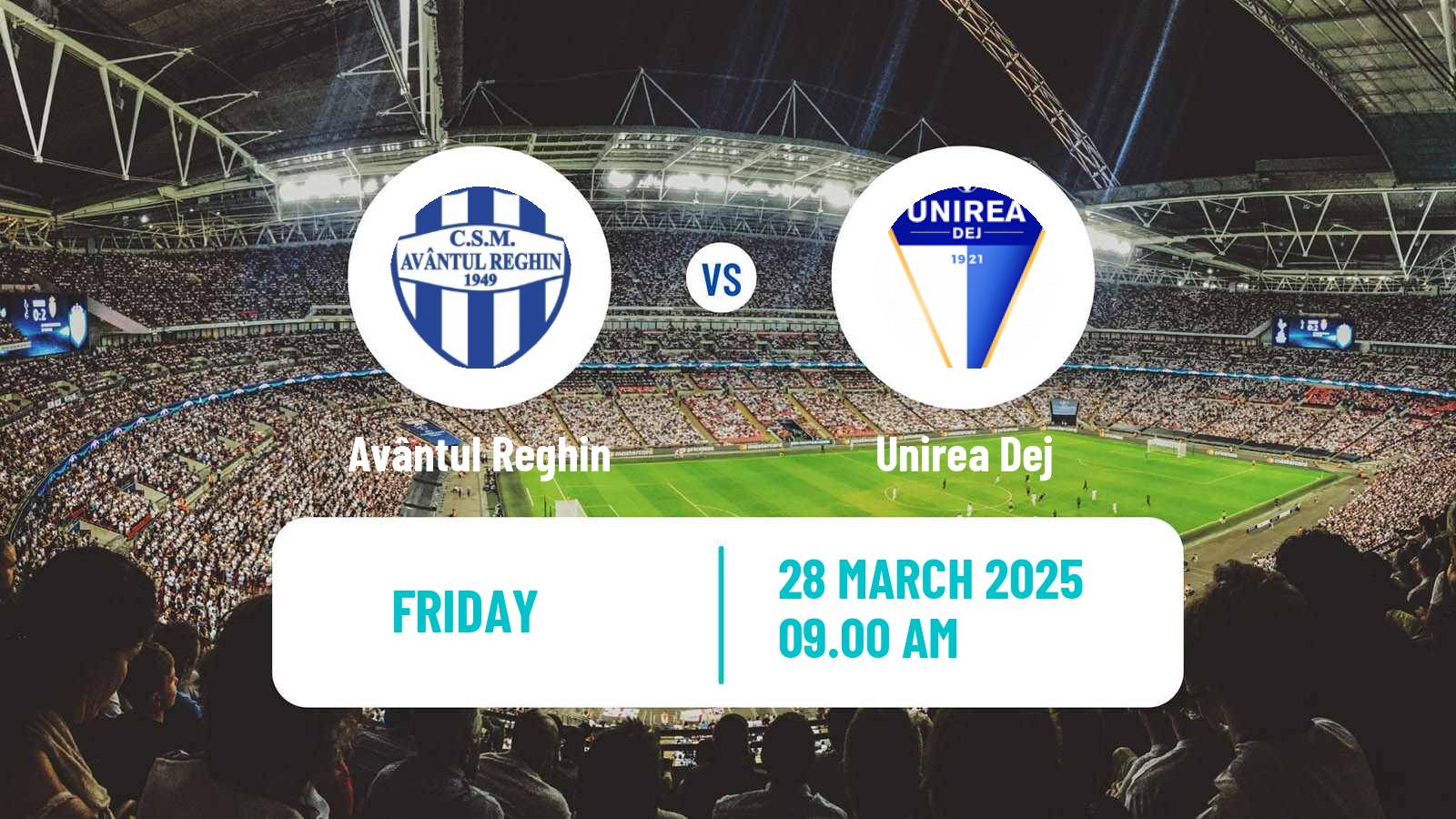 Soccer Romanian Liga 3 - Seria 7 Avântul Reghin - Unirea Dej