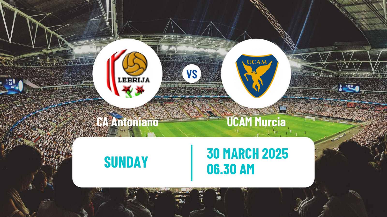 Soccer Spanish Segunda RFEF - Group 4 Antoniano - UCAM Murcia