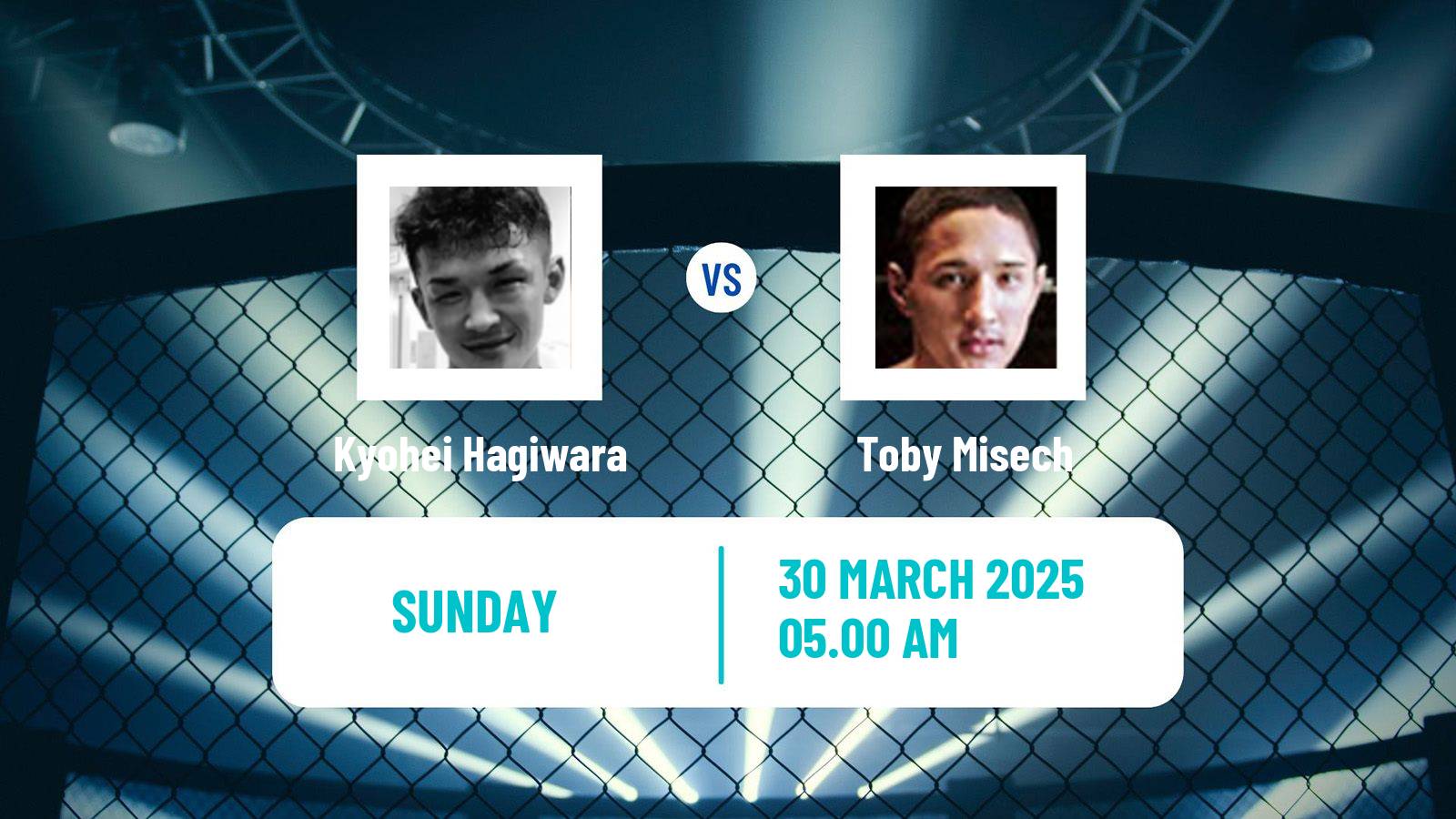 MMA Featherweight Rizin Men Kyohei Hagiwara - Toby Misech