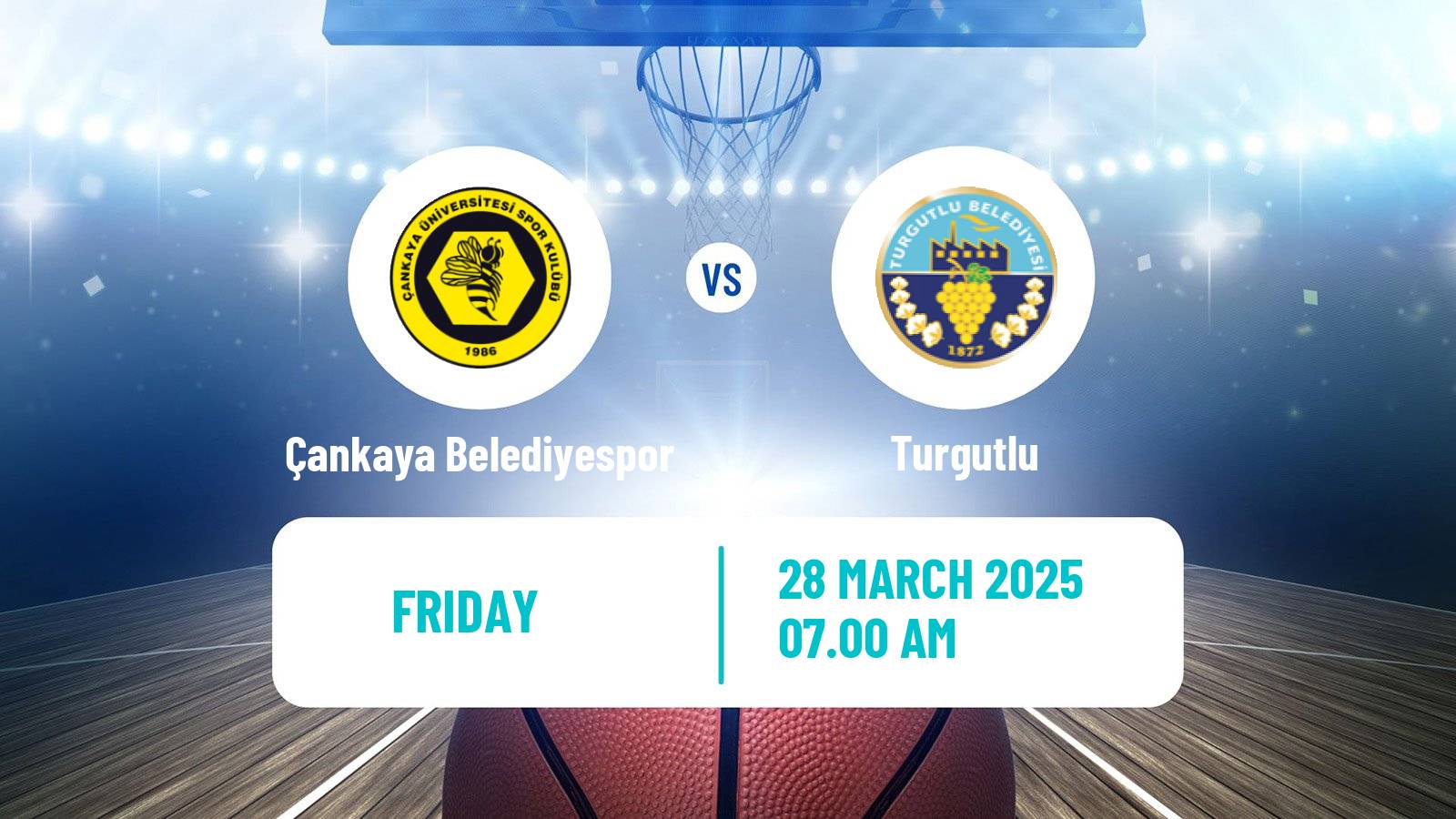 Basketball Turkish TKBL Women Çankaya Belediyespor - Turgutlu