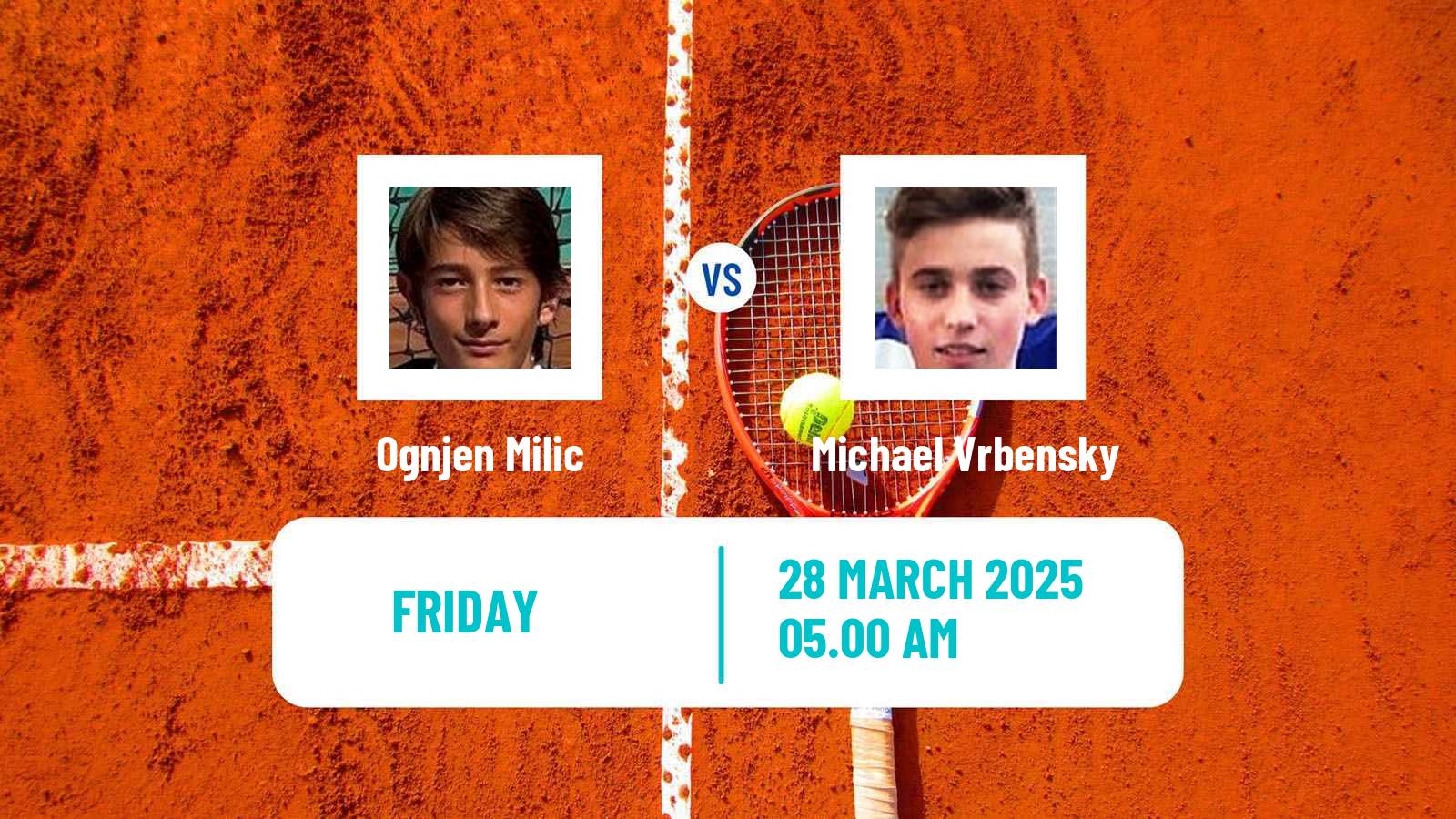 Tennis ITF M15 Opatija Men Ognjen Milic - Michael Vrbensky