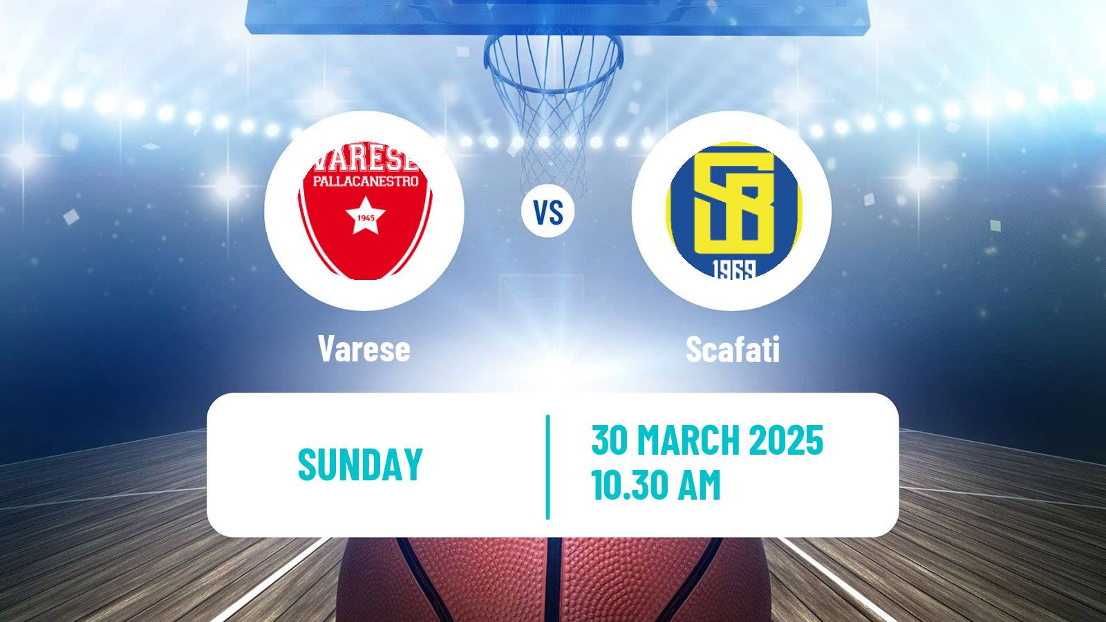 Basketball Italian Lega A Basketball Varese - Scafati