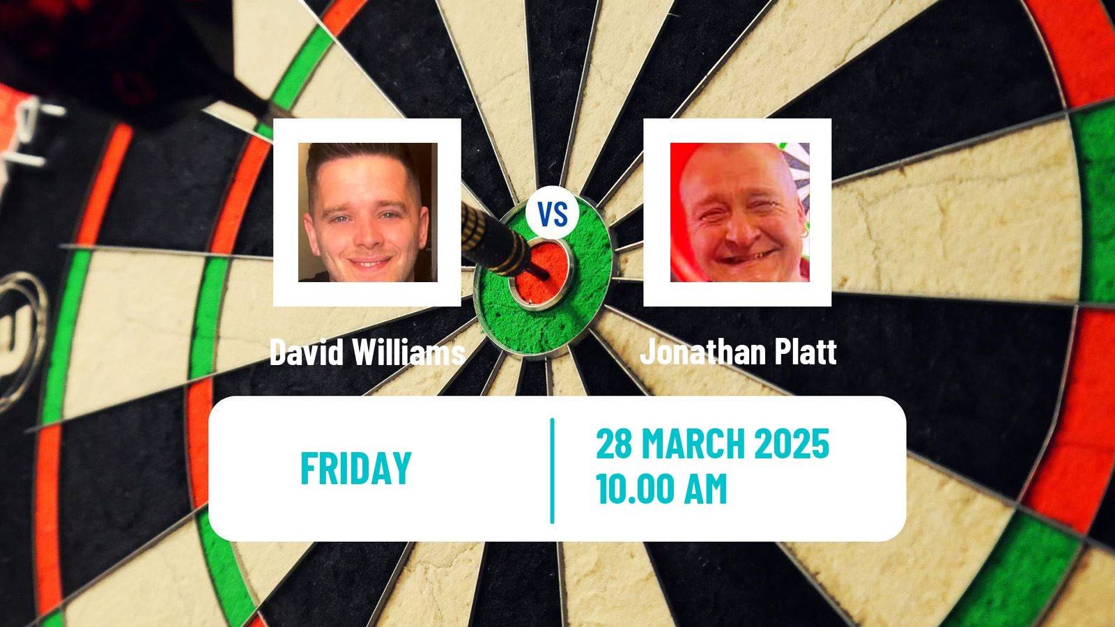 Darts Modus Super Series David Williams - Jonathan Platt