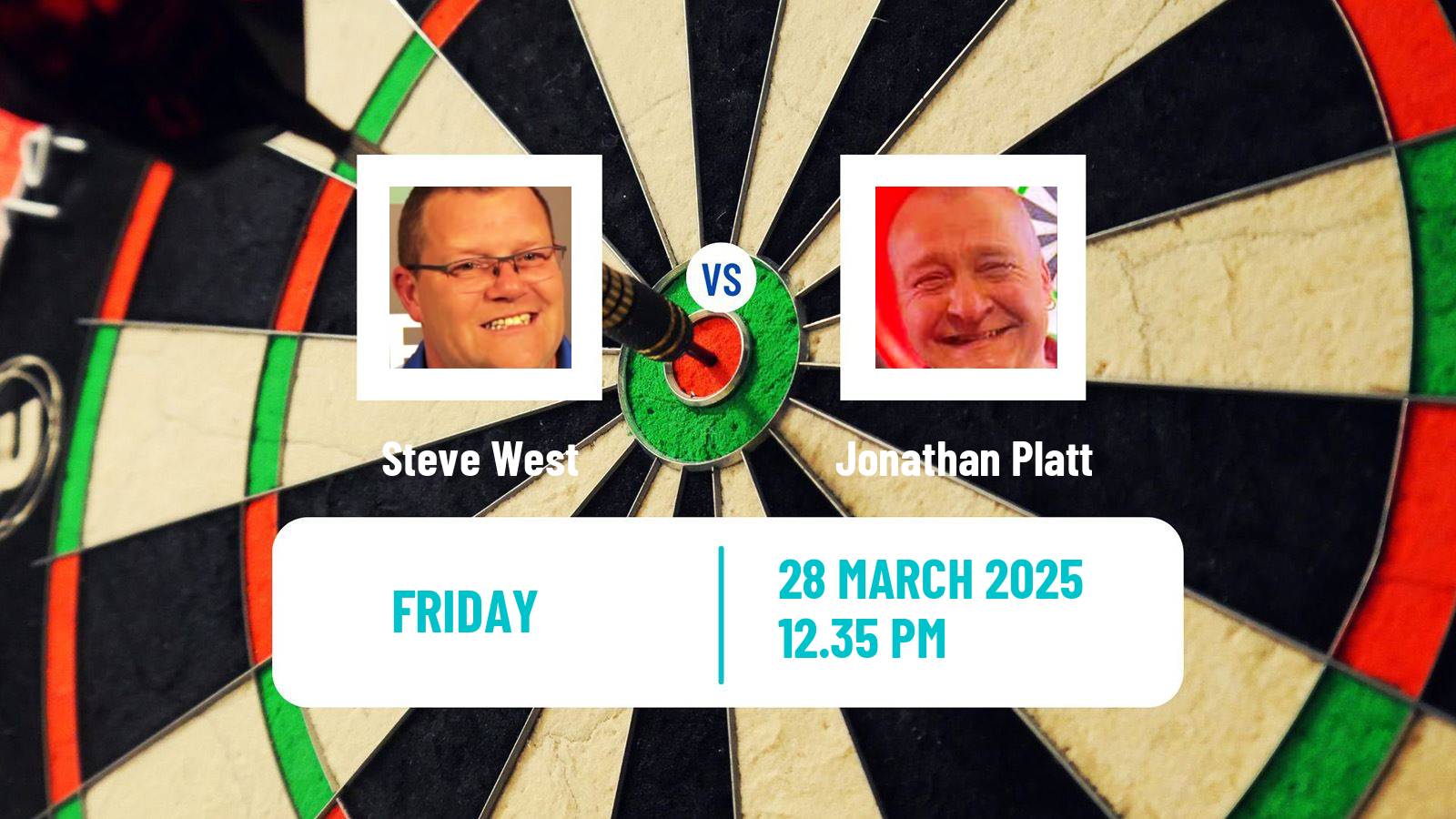Darts Modus Super Series Steve West - Jonathan Platt