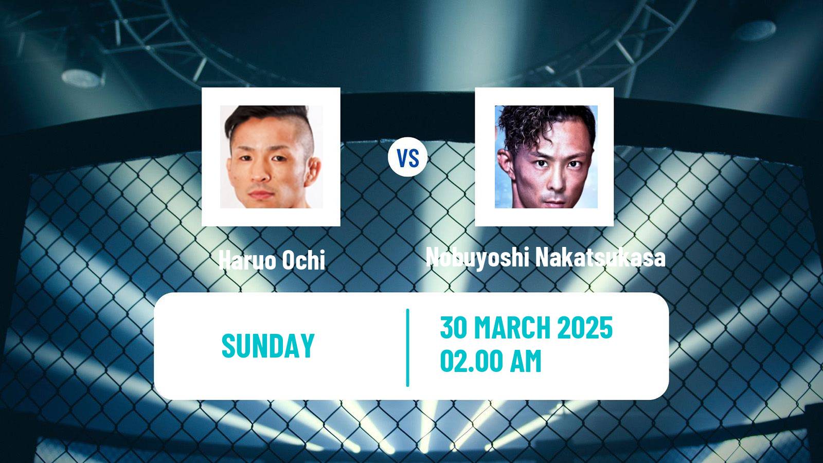 MMA Catchweight Rizin Men Haruo Ochi - Nobuyoshi Nakatsukasa