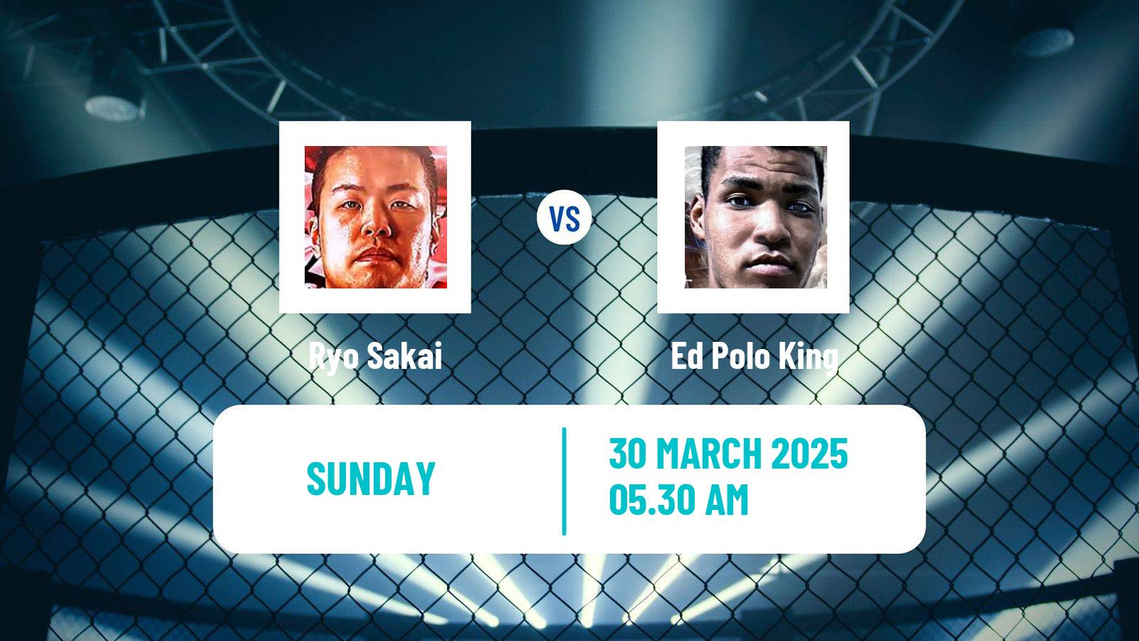 MMA Heavyweight Rizin Men Ryo Sakai - Ed Polo King