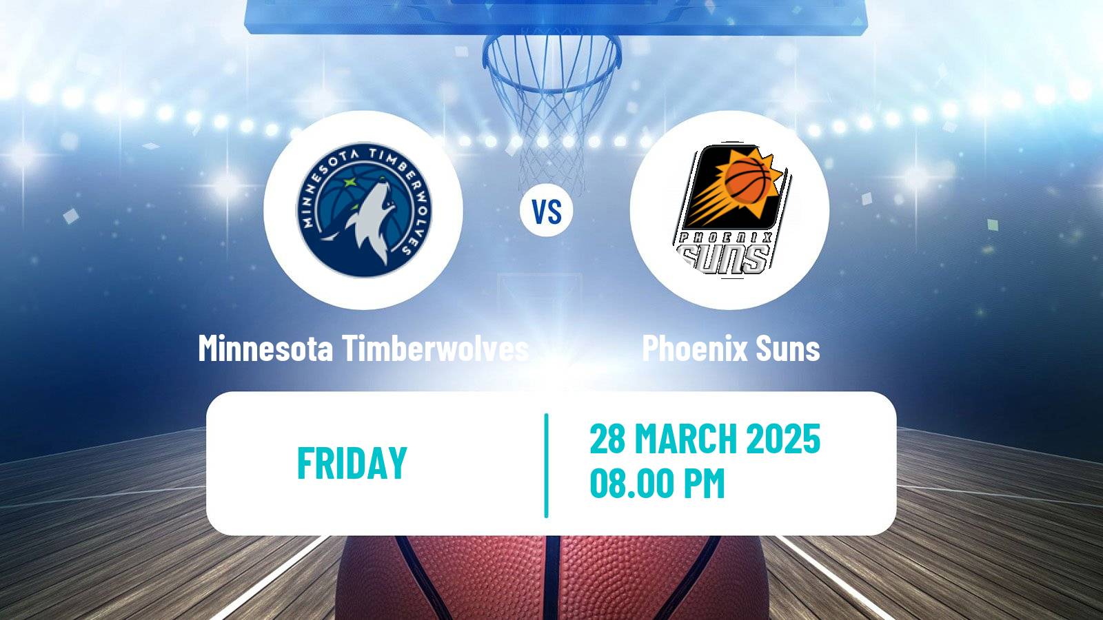 Basketball NBA Minnesota Timberwolves - Phoenix Suns