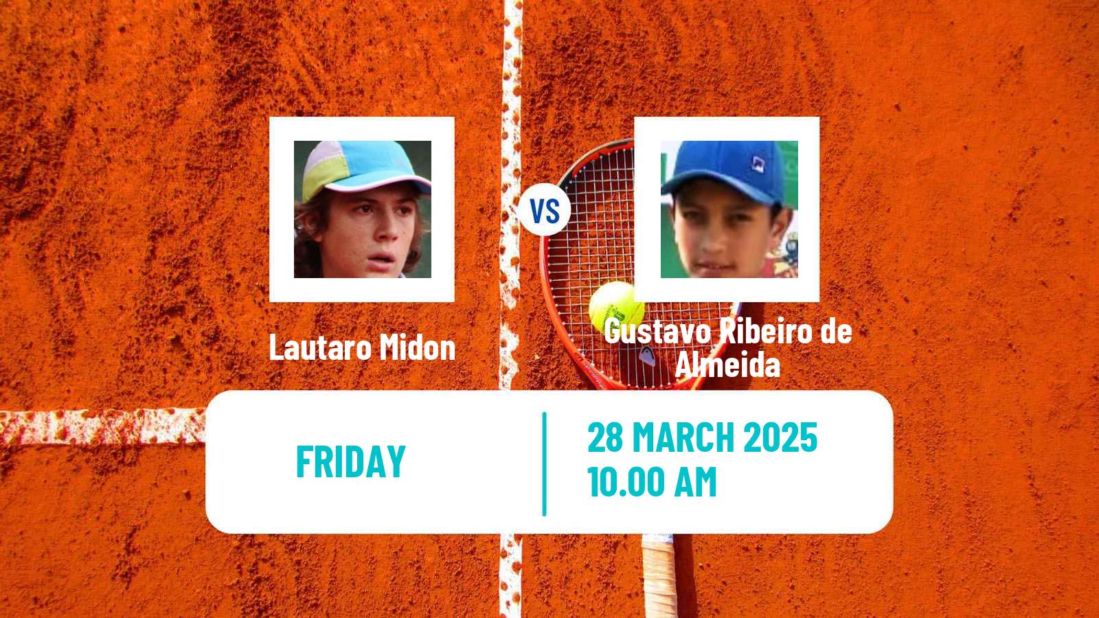 Tennis ITF M25 Lujan Men Lautaro Midon - Gustavo Ribeiro de Almeida