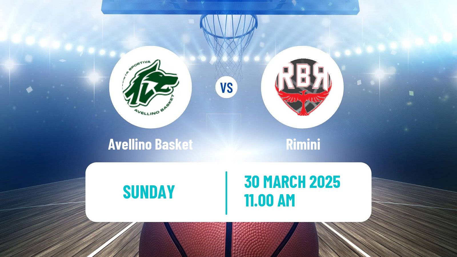 Basketball Italian Serie A2 Basketball Avellino Basket - Rimini