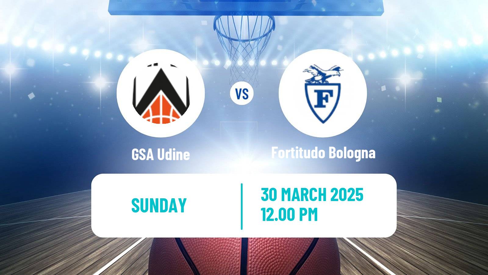 Basketball Italian Serie A2 Basketball Udine - Fortitudo Bologna
