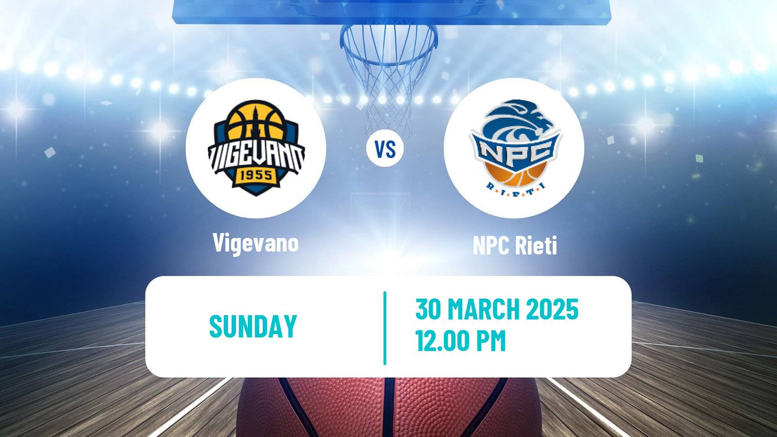 Basketball Italian Serie A2 Basketball Vigevano - Rieti
