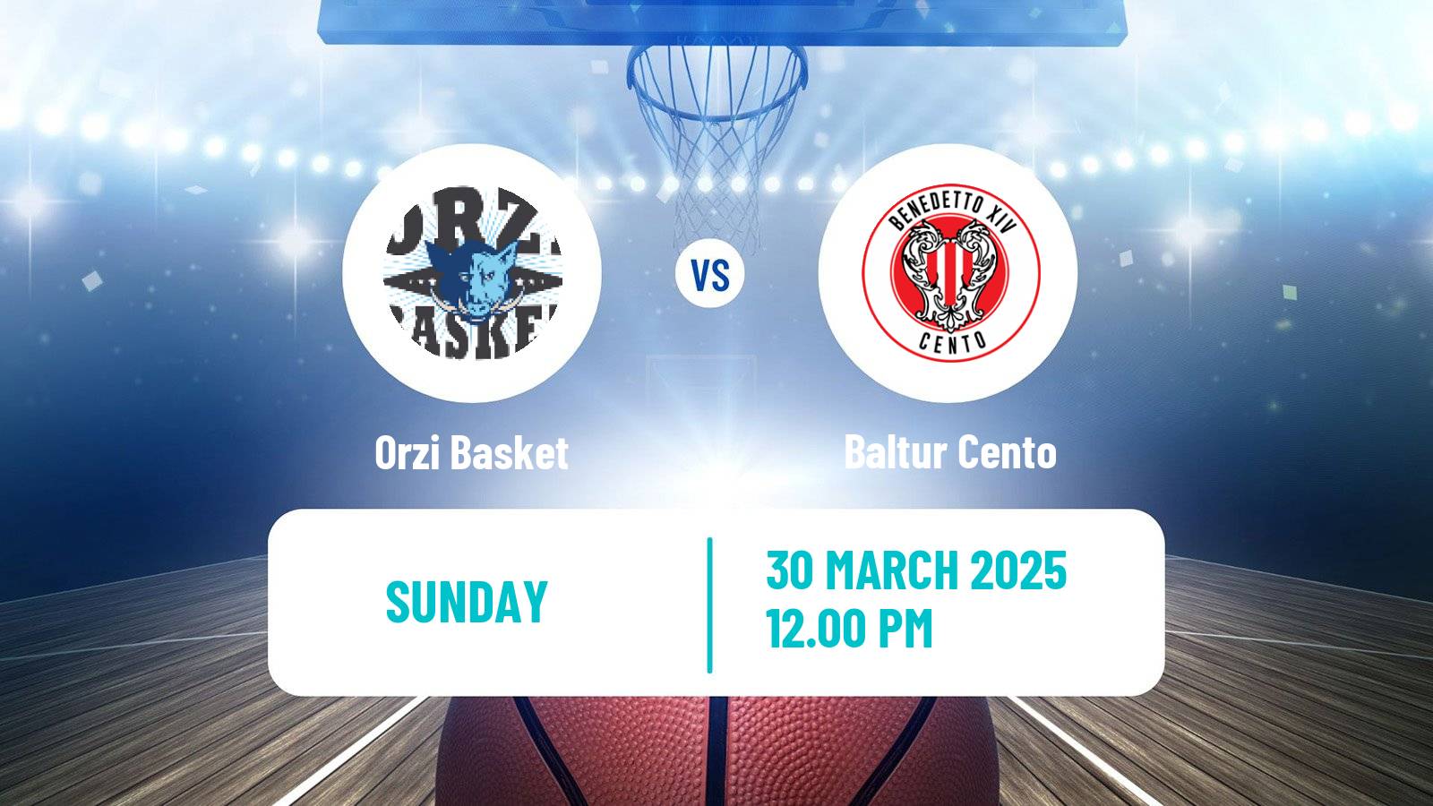 Basketball Italian Serie A2 Basketball Orzi Basket - Baltur Cento