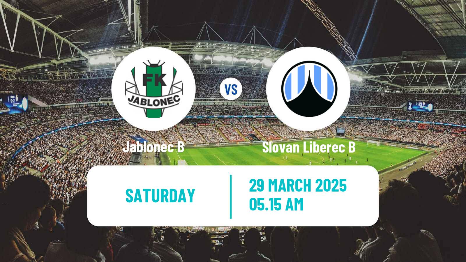 Soccer Czech CFL Group B Jablonec B - Slovan Liberec B