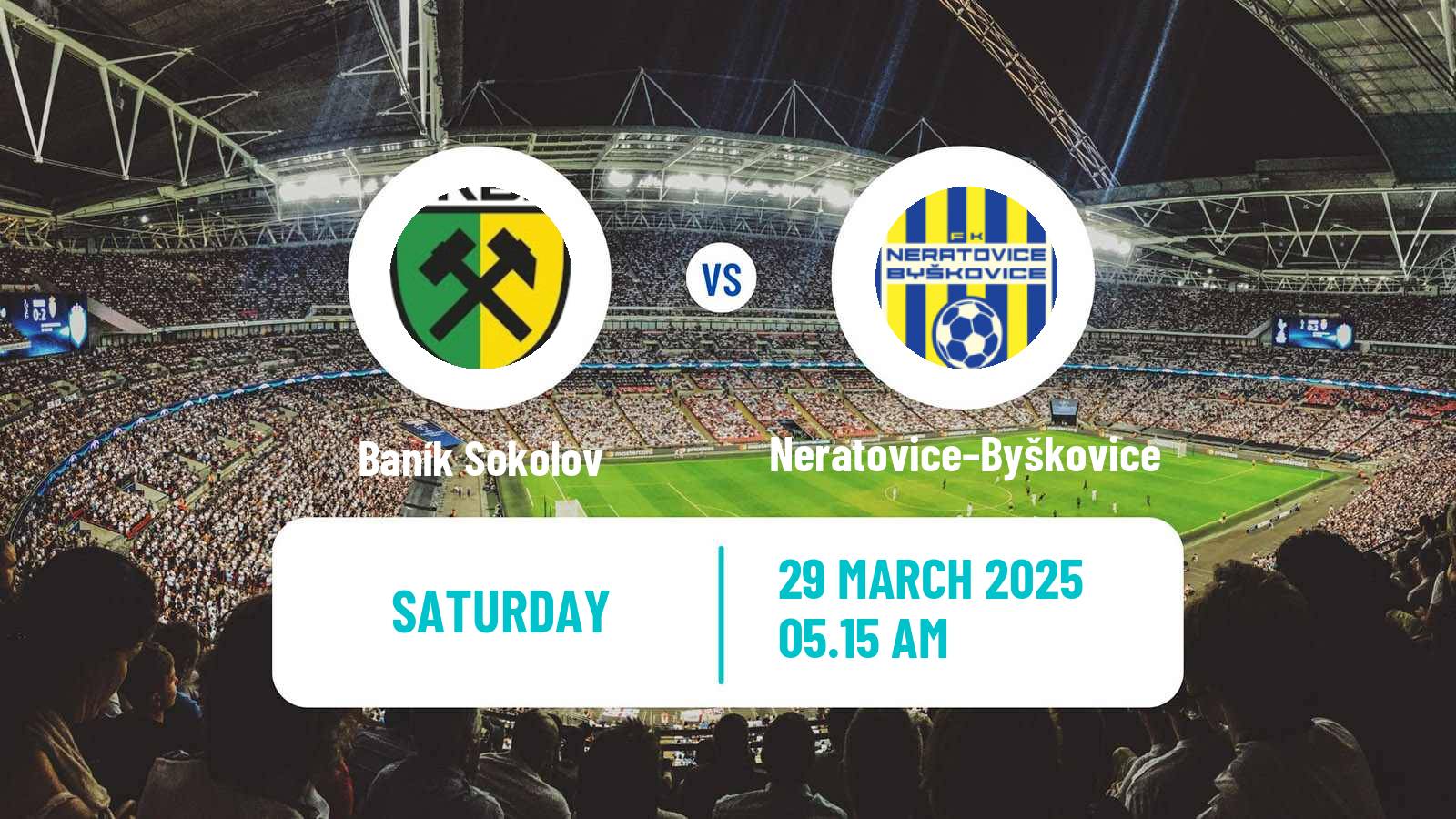 Soccer Czech Division B Baník Sokolov - Neratovice–Byškovice