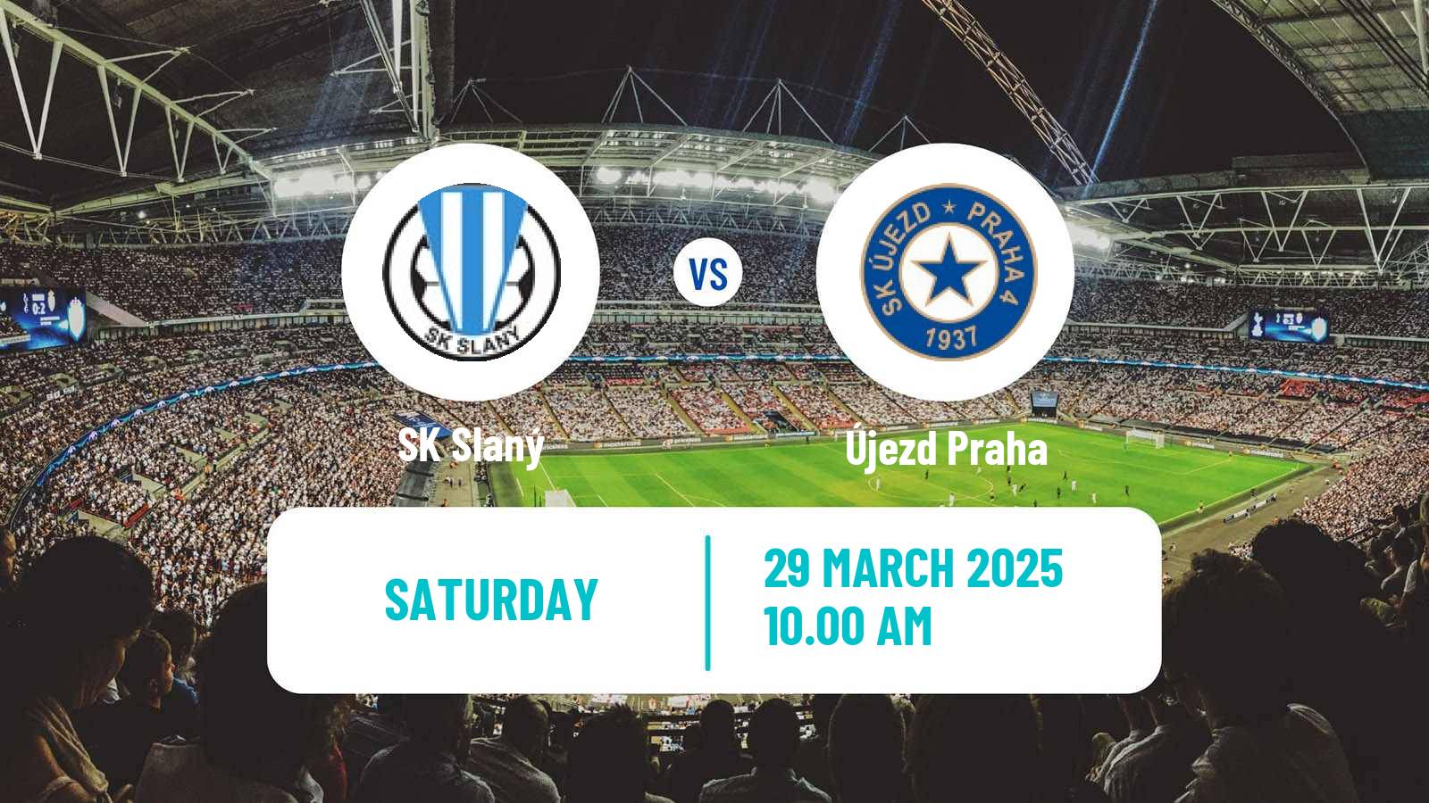 Soccer Czech Division B Slaný - Újezd Praha