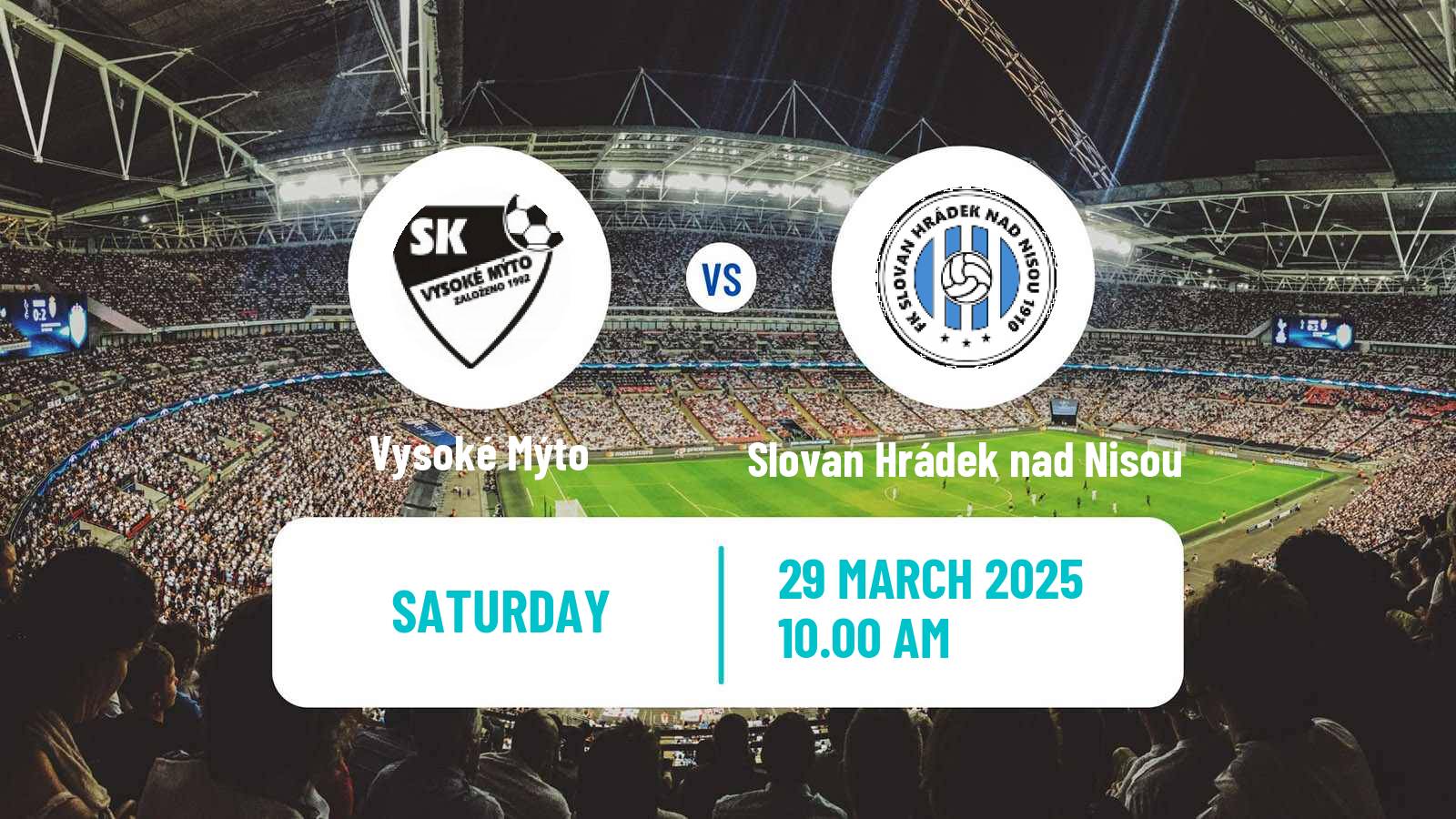 Soccer Czech Division C Vysoké Mýto - Slovan Hrádek nad Nisou