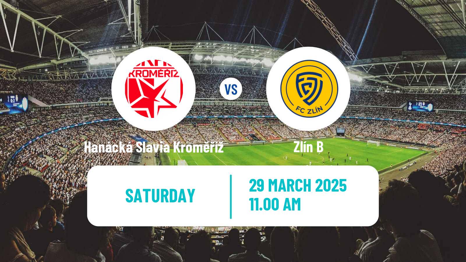 Soccer Czech MSFL Hanácká Slavia Kroměříž - Zlín B