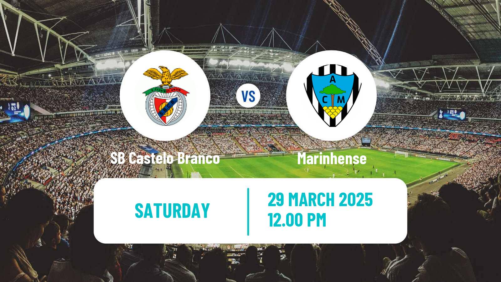 Soccer Campeonato de Portugal - Group C SB Castelo Branco - Marinhense