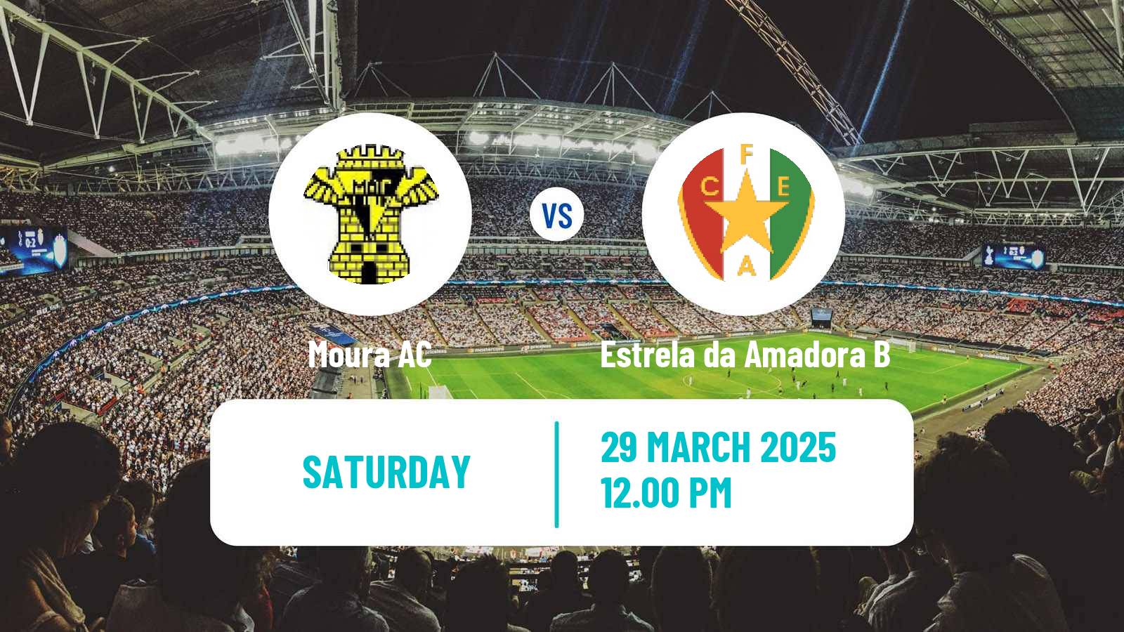 Soccer Campeonato de Portugal - Group D Moura - Estrela da Amadora B