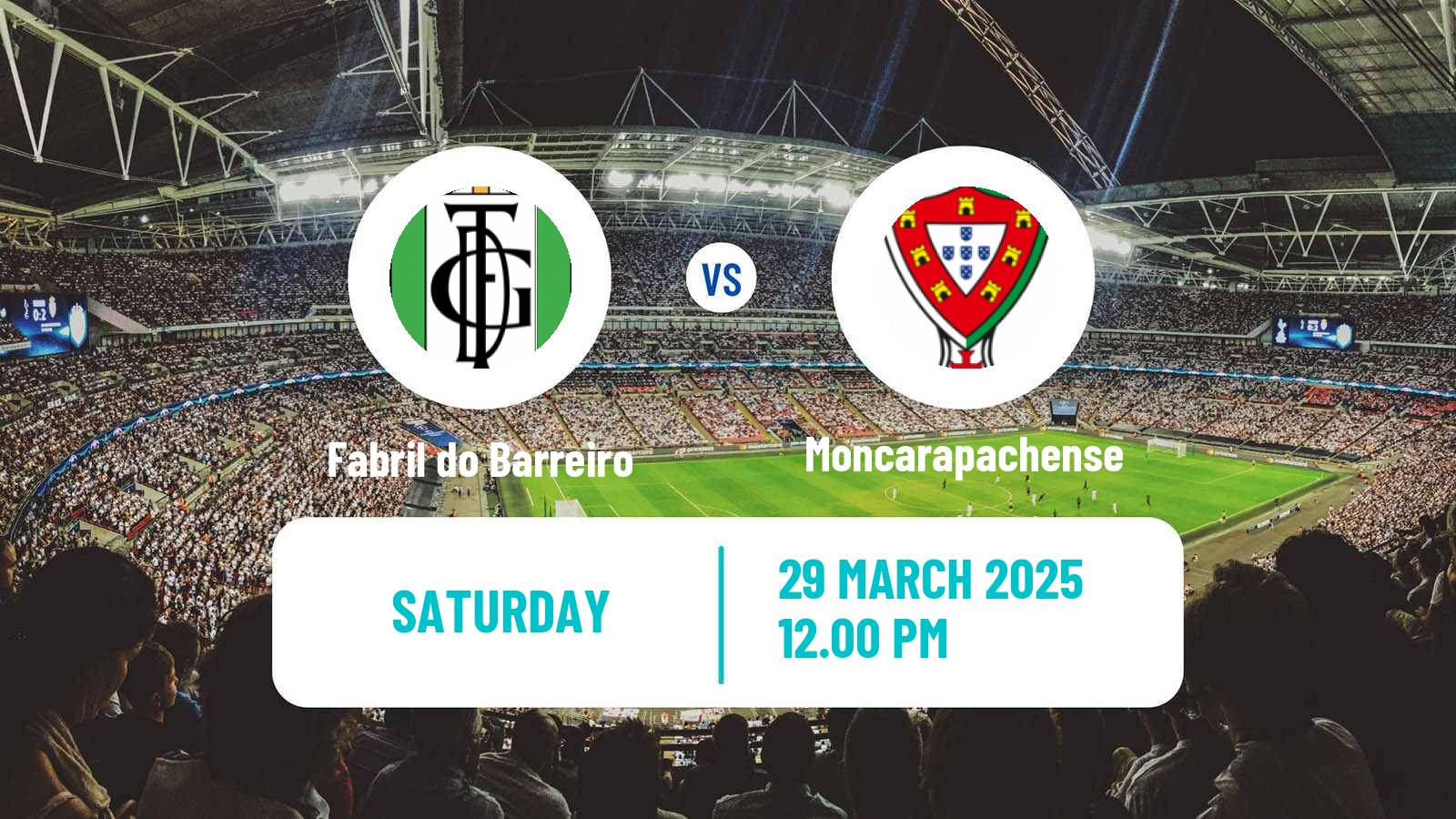 Soccer Campeonato de Portugal - Group D Fabril do Barreiro - Moncarapachense