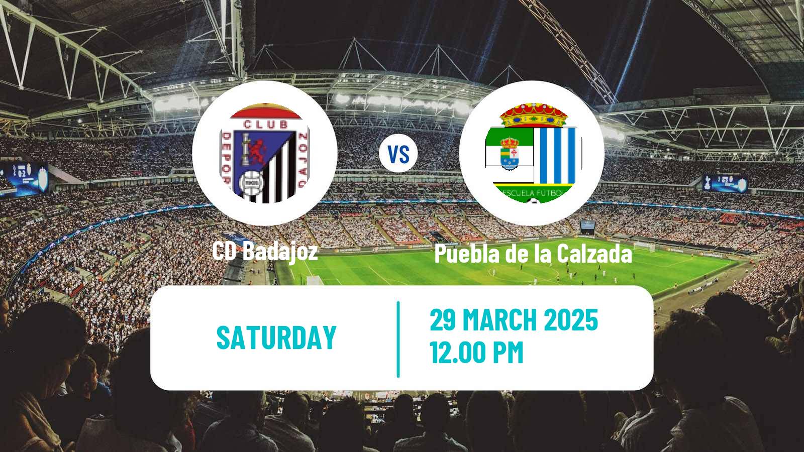 Soccer Spanish Tercera RFEF - Group 14 Badajoz - Puebla de la Calzada
