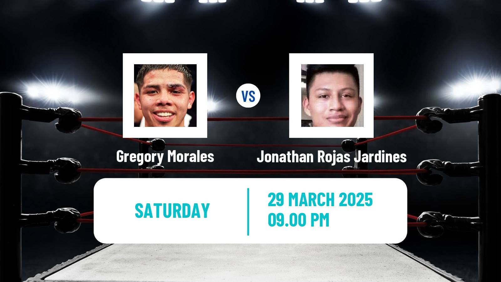 Boxing Featherweight Others Matches Men Gregory Morales - Jonathan Rojas Jardines