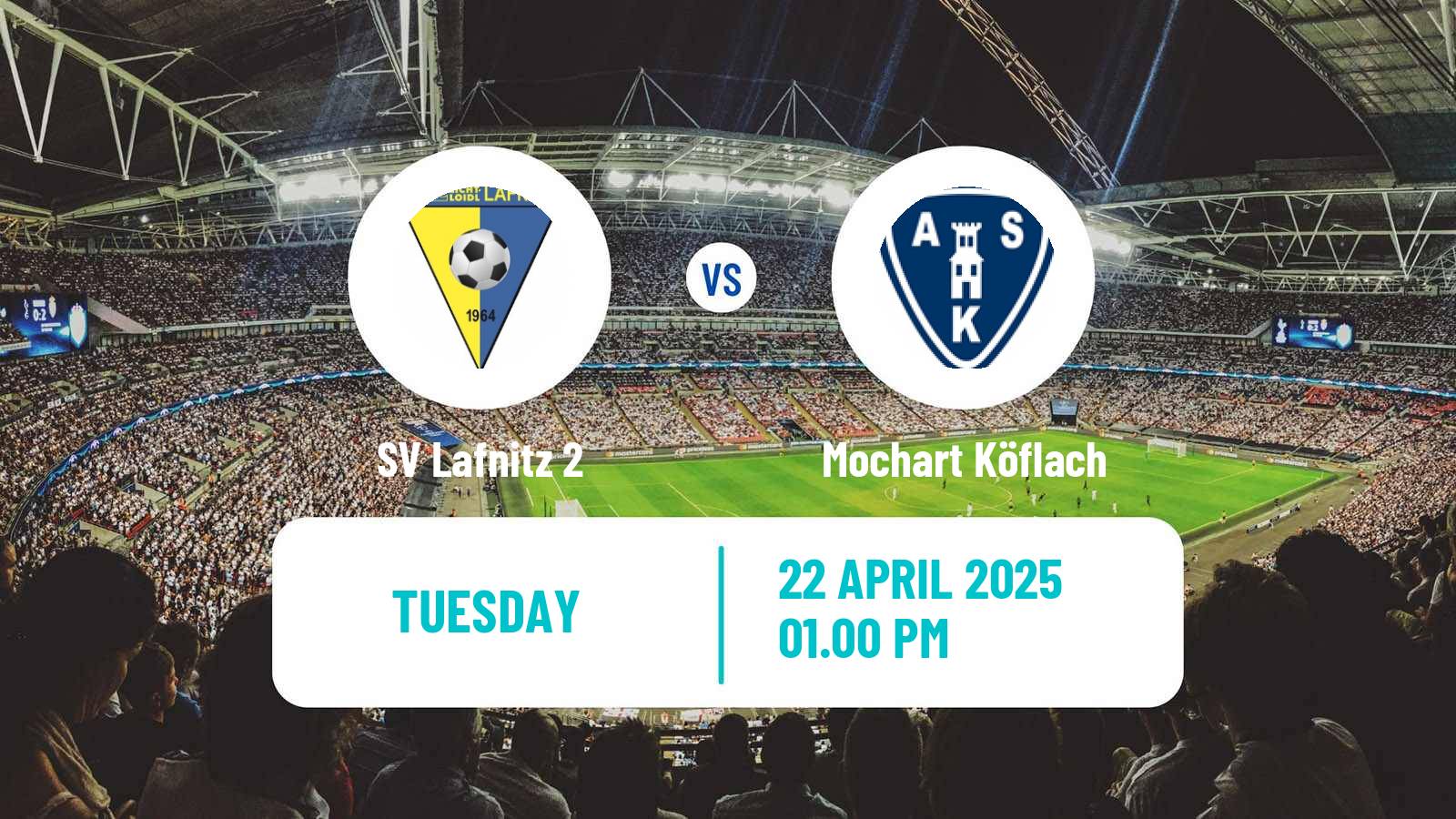 Soccer Austrian Landesliga Steiermark Lafnitz 2 - Mochart Köflach