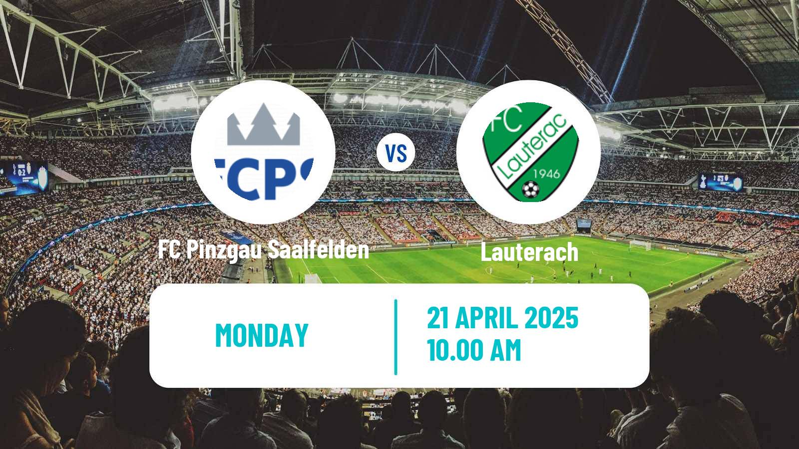 Soccer Austrian Regionalliga West FC Pinzgau Saalfelden - Lauterach