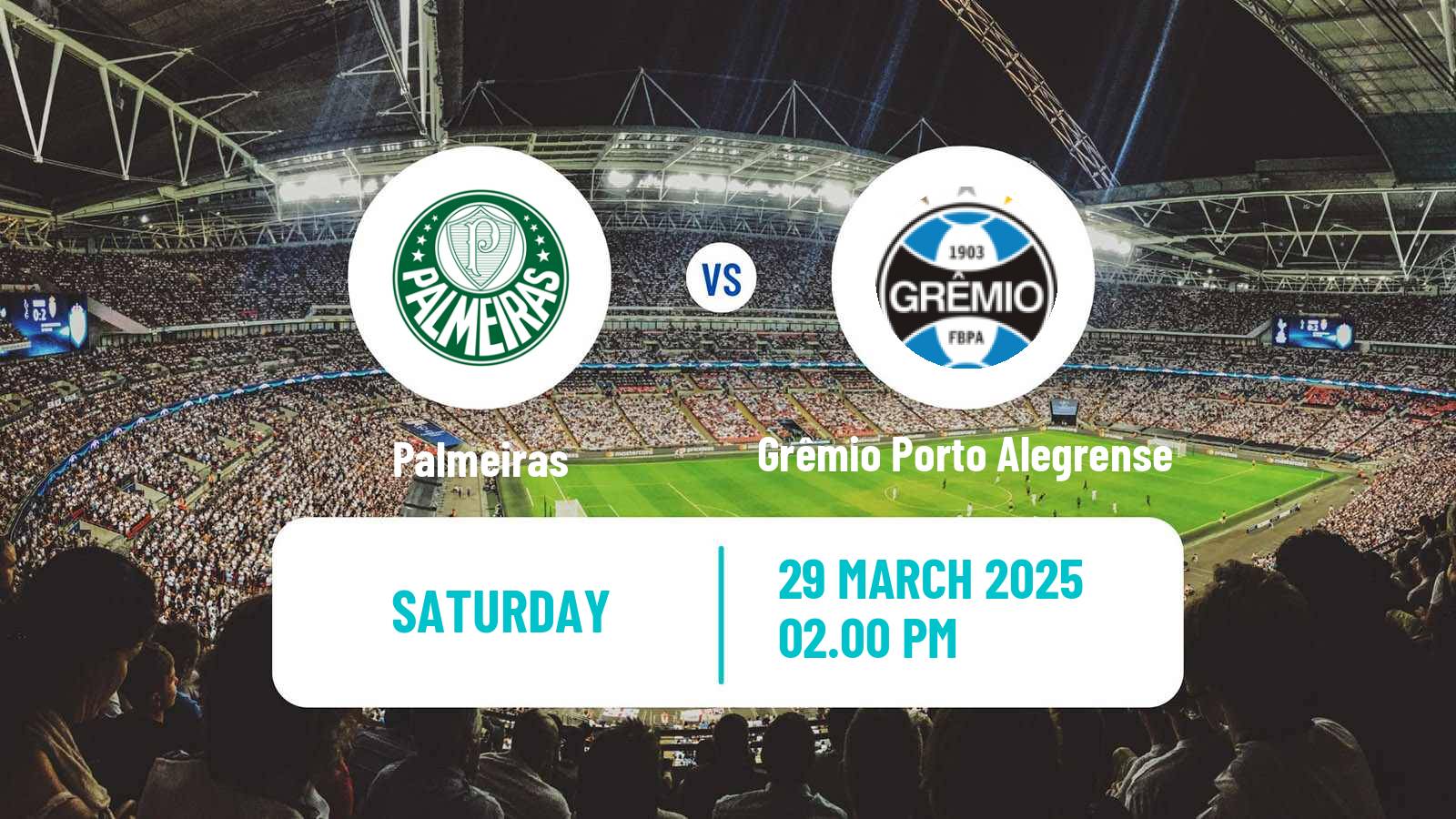 Soccer Brasileiro Women Palmeiras - Grêmio Porto Alegrense