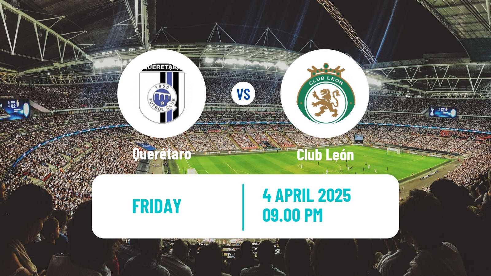 Soccer Mexican Liga MX Querétaro - Club León