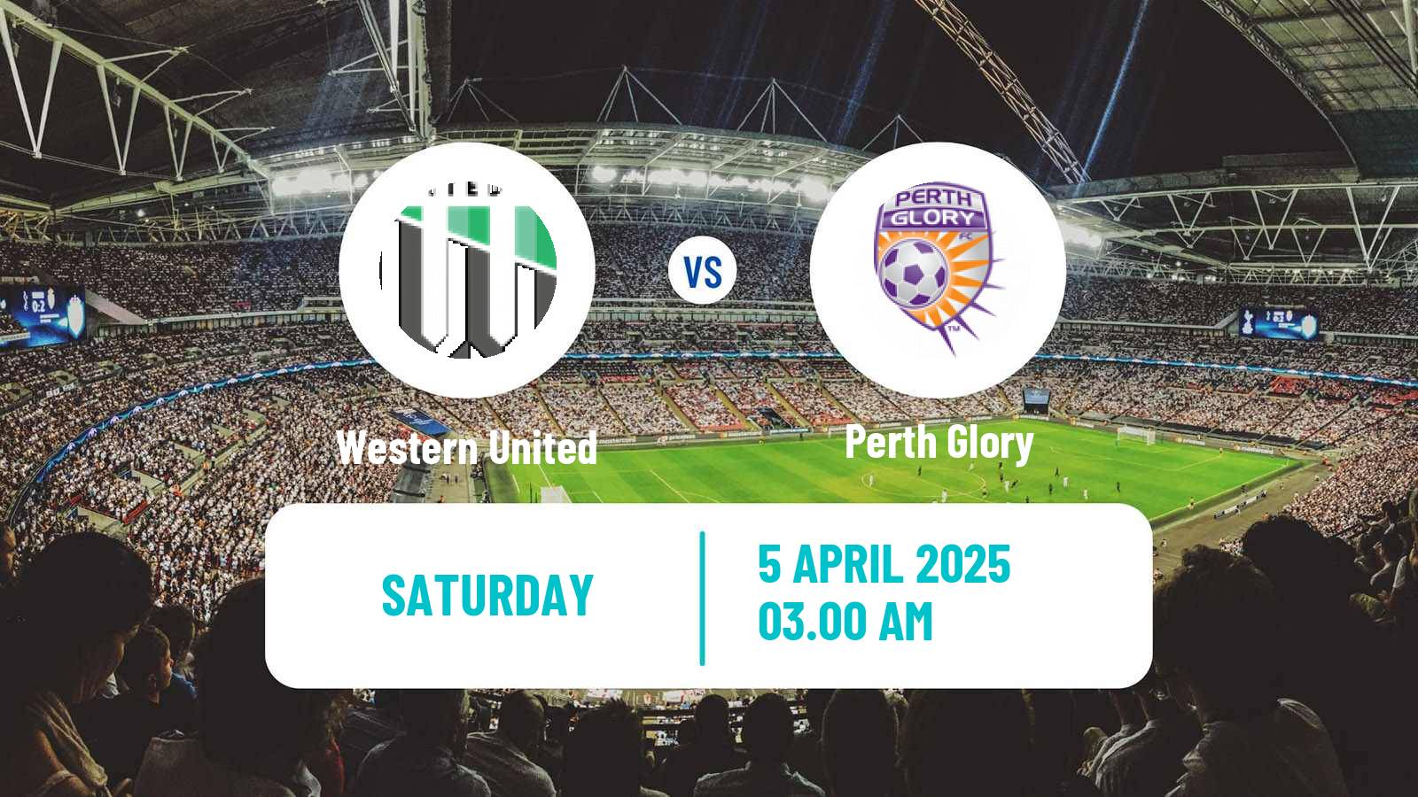 Soccer Australian A-League Western United - Perth Glory