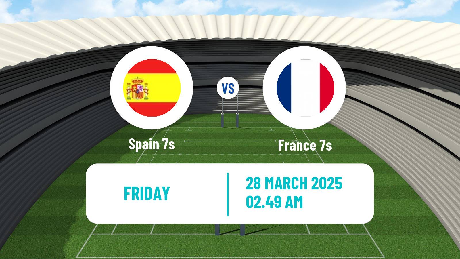 Rugby union Sevens World Series - Hong Kong Spain 7s - France 7s