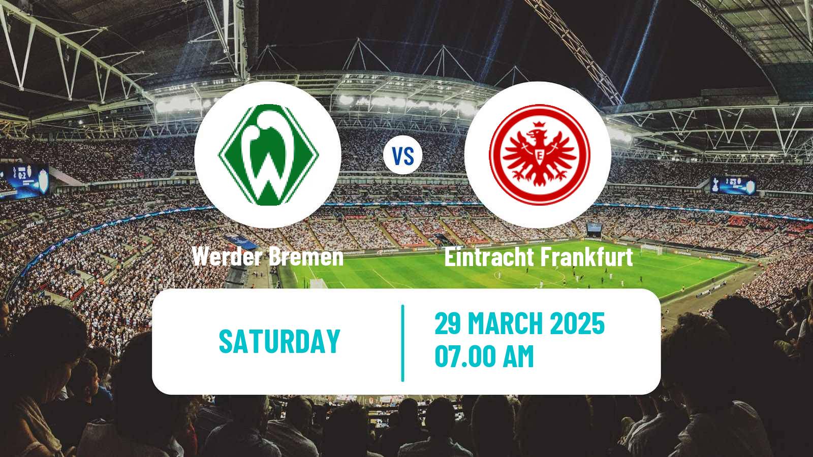 Soccer German Bundesliga Women Werder Bremen - Eintracht Frankfurt
