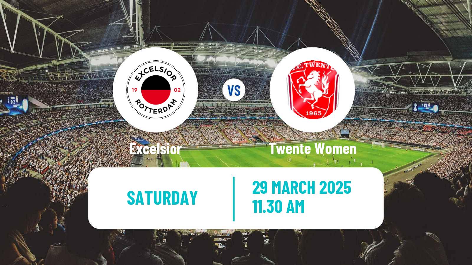 Soccer Dutch Eredivisie Women Excelsior - Twente