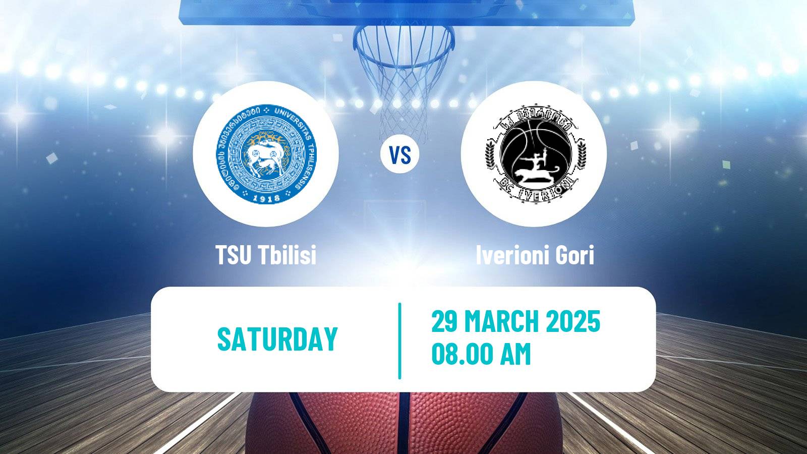 Basketball Georgian Superleague Basketball TSU Tbilisi - Iverioni Gori