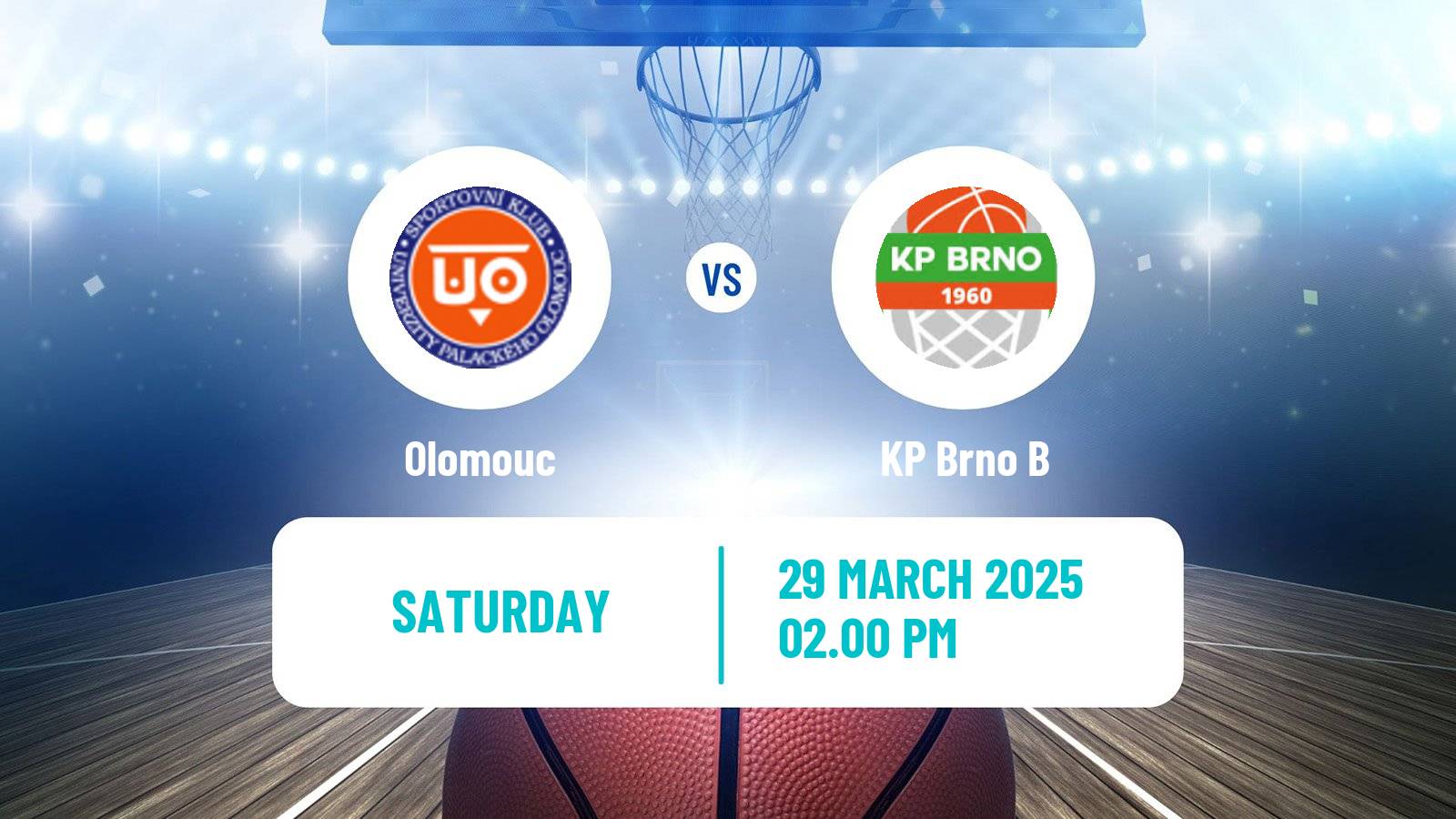 Basketball Czech 1 Liga Basketball Women Olomouc - KP Brno B